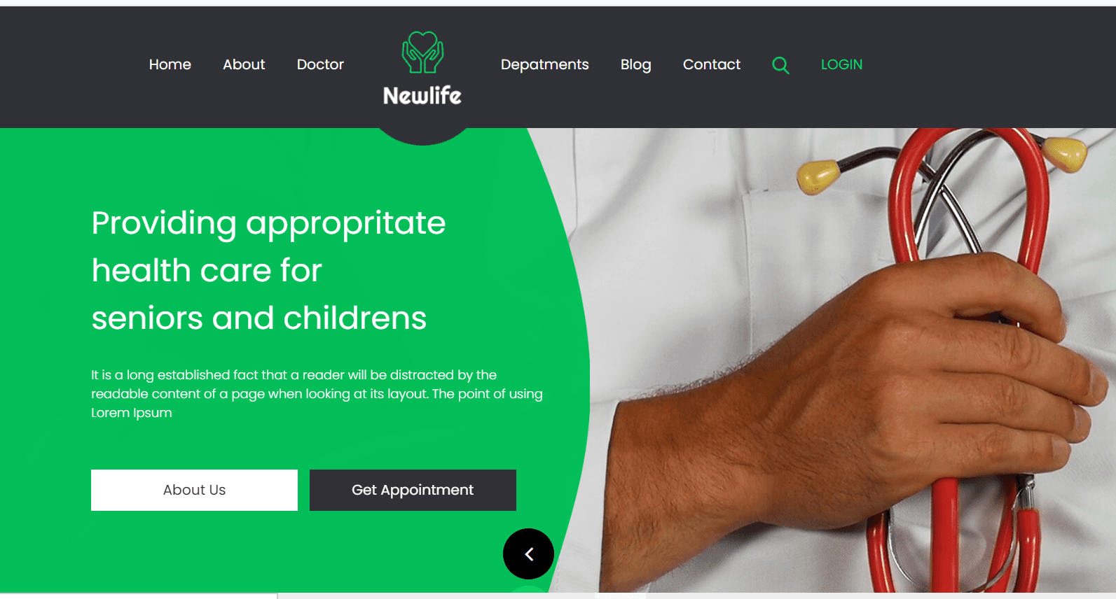 Newlife Website