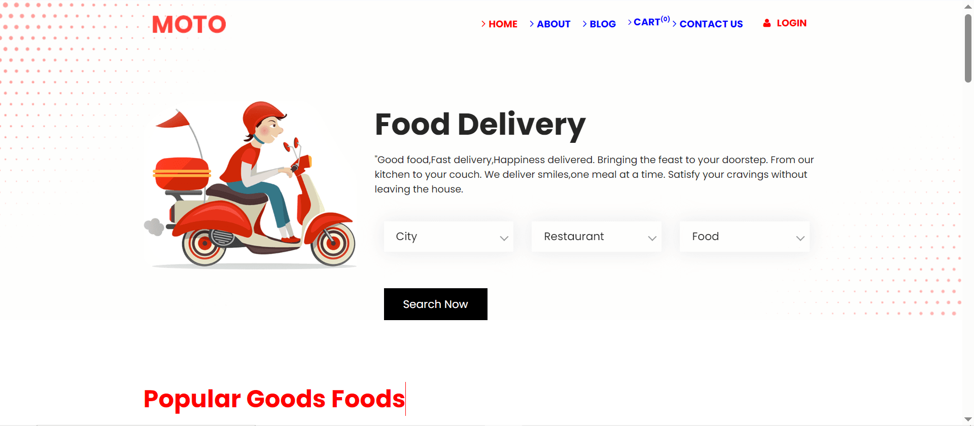Food Website